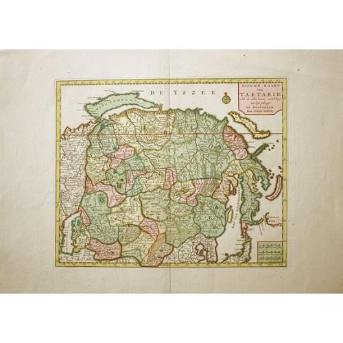 Old map image download for Nieuwe Kaart van Tartarie..