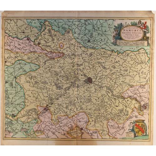Old map image download for Comitatus Namurci..