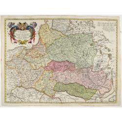 Estats De La Couronne De Pologne ou sont les Royaume de Pologne, Duches et Provinces De Prusse, Cuiave, Mazovie, Russie Noire &c Duches De Lithuanie, Volhynie Podolie &c. De L'Ukraine &c.