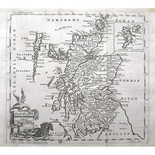 Old map image download for Scotland.