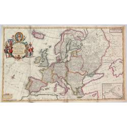 To Her Most Sacred Majesty Ann, Queen of Great Britain, France and Ireland, This Map of Europe. . .