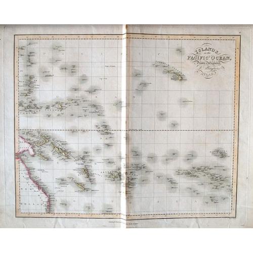 Old map image download for Islands in the Pacific Ocean, drawn & engraved for Dr. Playfairs Atlas.