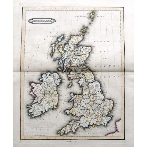 Old map image download for British Islands