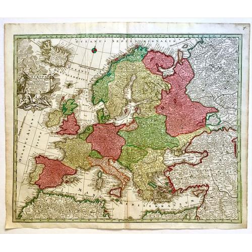 Old map image download for Europa Religionis Christianae. . .