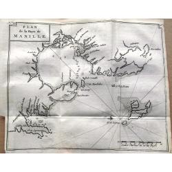 Plan de la Baye de Manille.