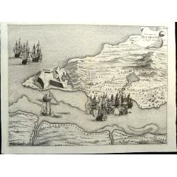 Veroveringe van Rio Grande in Brasil. Anno 1633 Northern Brazil.