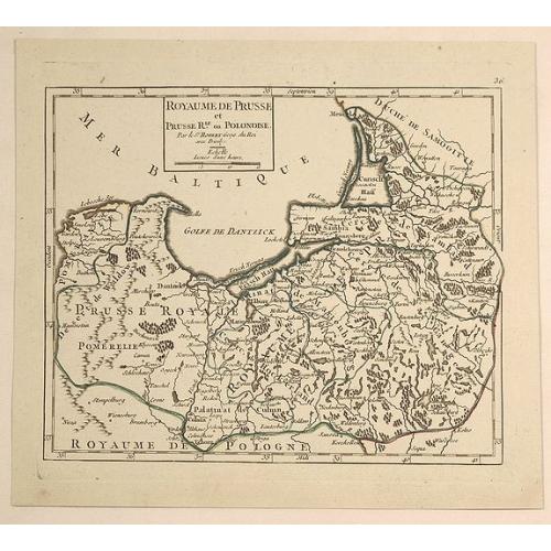 Old map image download for Royaume de Prusse et Prusse Rle. ou Ponolaise.