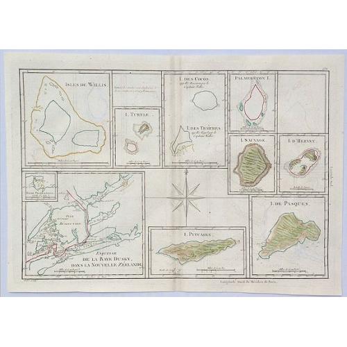 Old map image download for Esquisse de la Baye Dusky dans la Nouvelle Zeelande.