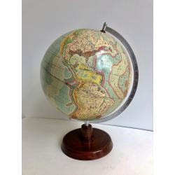 [Rare tectonic globe]