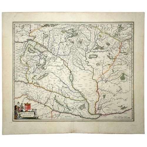 Old map image download for HUNGARIA, Regnum.