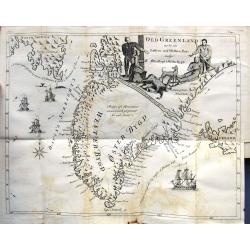 [Book with map] Description of Greenland... with map: Old Greenland as to its Eastern and Western Parts vulgo Oster Bygd & Wester Bygd