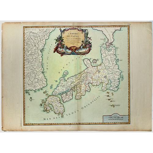 Old map image download for L'EMPIRE DU JAPON