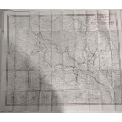 Clason's War Map Indexed of the Western Front.