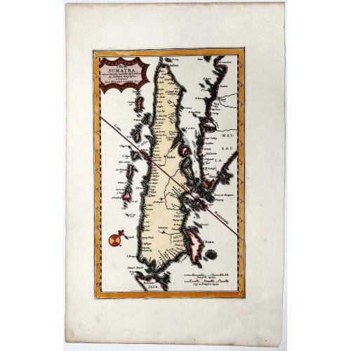 Old map image download for L' Isle de SUMATRA (Singapore).