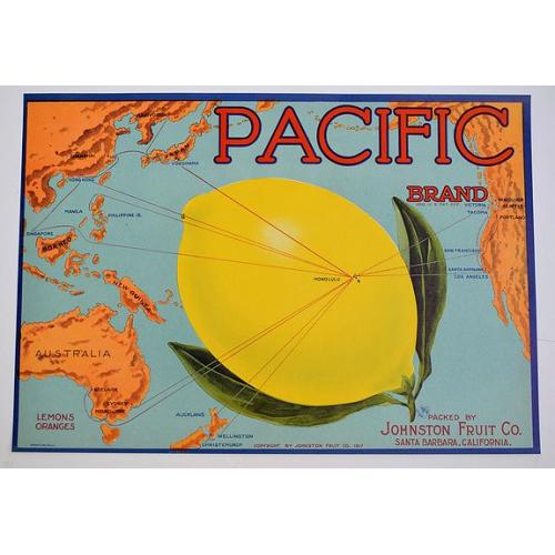 Old map image download for Pacific.