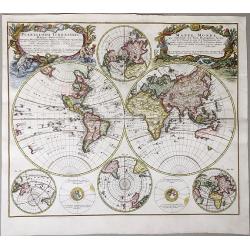 Planiglobii - Terrestris Mappa Universalis. . . Mappe Monde.