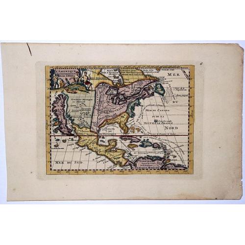 Old map image download for L'AMERIQUE Septentrionale. Noord America.[California island]