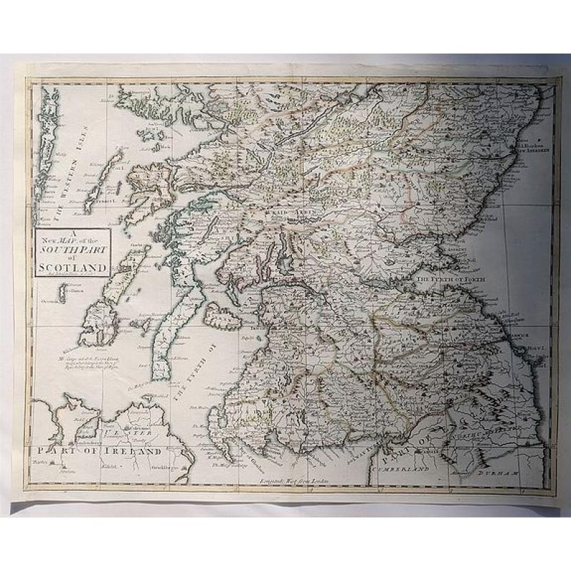 A New Map of the South Part of Scotland.