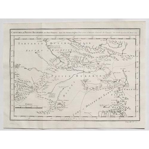 Old map image download for Carte de la Petite Bukarde et Pays Voisins. . .