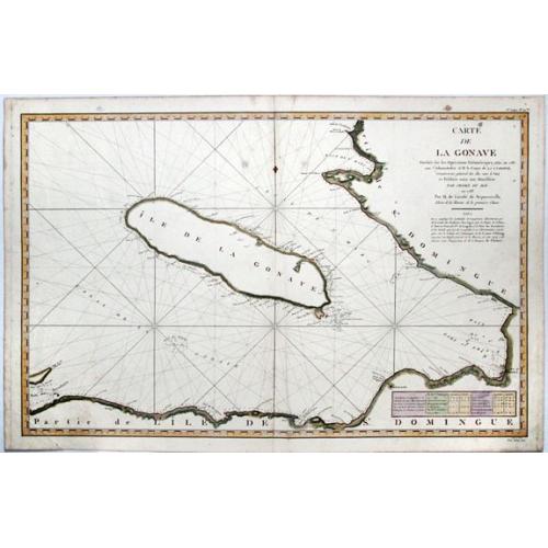 Old map image download for Haiti,- Carte de la Gonave. . .