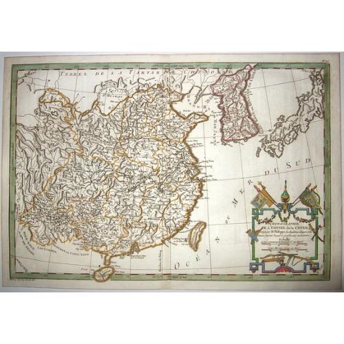 Old map image download for CHOROGRAPHIE DE L'EMPIRE DE LA CHINE. . .