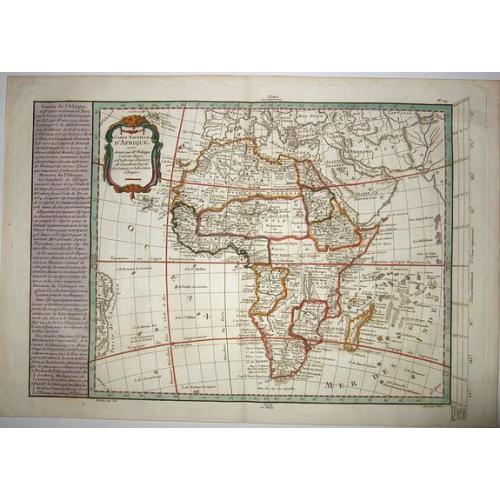 Old map image download for CARTE NOUVELLE D'AFRIQUE.