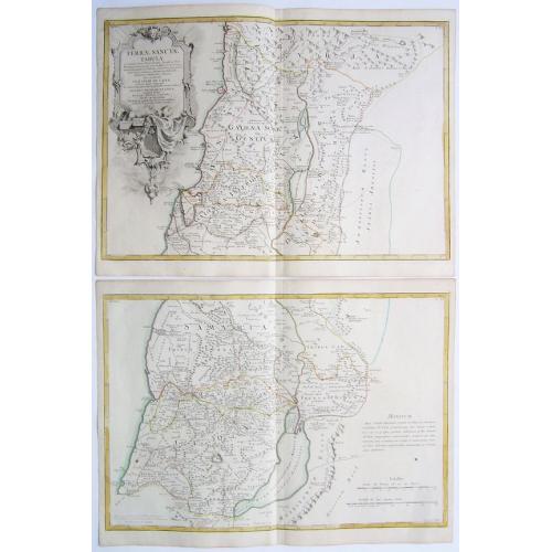 Old map image download for Terrae Sanctae Tabula e Scripturae Sacrae, Flavii Josephi, Eusebii et Divi Hieronymi..Opus posthumus G.DE L'ISLE..