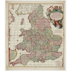 A New Mapp of the Kingdome of England.