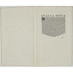 Italia XIX Nova Tabula