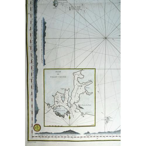 Old map image download for Carte des iles Shetland, d'après le plan du Cap. Anglais Preston, rectifié par M. de Lowenorn en 1787, Dépôt de La Marine, l'an XIII