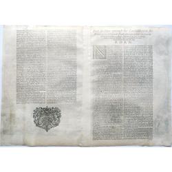 ORBIS TERRARUM TYPUS DE INTEGRO IN PLURIMIS EMENDATUS . AUCTUS ET ICUNCULUS ILLUSTRATUS