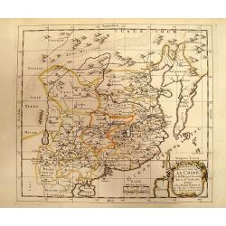 [ Set of 2 maps ] Abbregé de la Carte de la Chine du R.P. Martinius Jesuiste / du R.P. Bouyn Jesuiste.