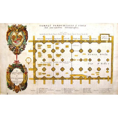 Old map image download for Temple Parochialis s fidis (Faithful of the Parish).