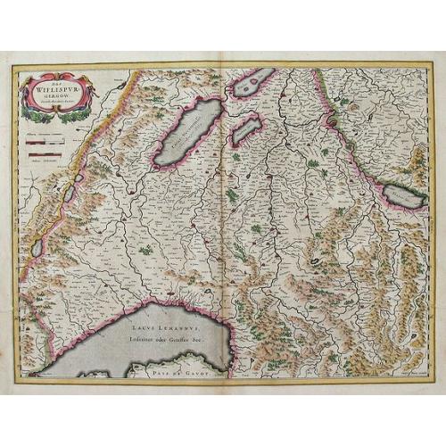 Old map image download for Das Wiflispurgergow Gerardo Mecatore Auctore Guiljel Blaeu excudit.