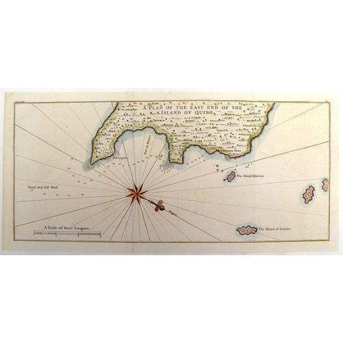 Old map image download for A Plan of the East End of the Island of Quibo.