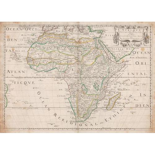 Old map image download for Afrique Par N. Sanson d'Abbevile.