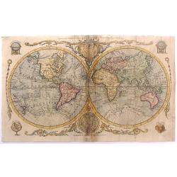 The World including the late Discoveries by Captain Cook and other Circomnavigators.