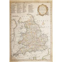 A new and Accurate Map of ENGLAND Drawn from the best Authorities by Thomas Bowen.