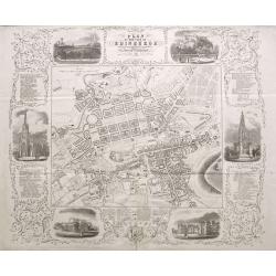 Plan of the City of Edinburgh with all the recent and intended improvements, lines of railways &c.