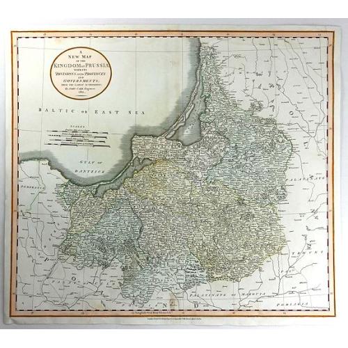 Old map image download for A New Map of the Kingdom of Prussia ...