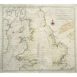 A Chart Describing part of the coast of Great-Britain, from the South Foreland to Berwick.