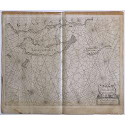 A Chart of the Islands Corfu, Pachsu and Antipachsu with ye Channel and Roads between the Island of Corfu & ye Graetian Coast