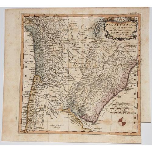 Old map image download for [JESUIT PARAGUAY], - PARAQUARIA in qua R.R. P.P Soc. Jesu suas Missiones promovere, 1733