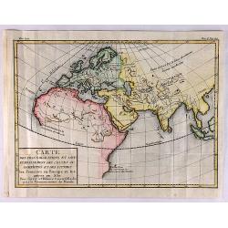 Carte des Transmigrations et des Etablissemens de Celtes ou Comerites et des Scythes.