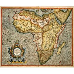 Africa ex magna orbis terre descriptione Gerardi Mercatories desumpta studio & industria G.M. Juniorius