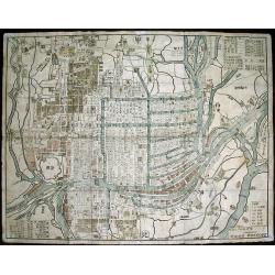 [untitled plan of Osaka]