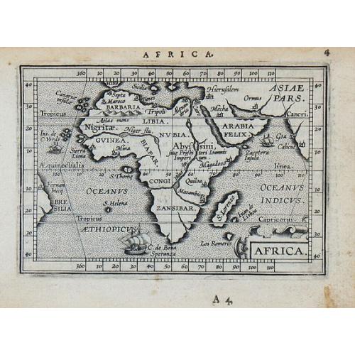 Old map image download for Africa.