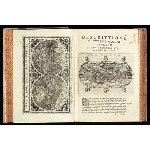 Old map image download for Geografia cioe Descrittione Universale della Terra ... Nuovamente ... Rincontrati, & Corretti ... Gio. Ant. Magini ... Opera ... Tradotta dal R.D. Leonardo Cernoti