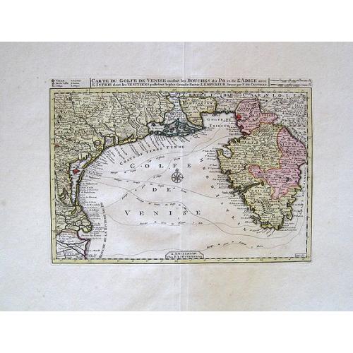 Old map image download for Carte du Golfe de Venise . . .