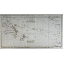 Carte d'une partie de la Mer du Sud ...